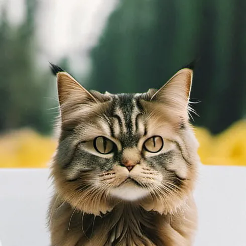 chat with ai character: Angie cat