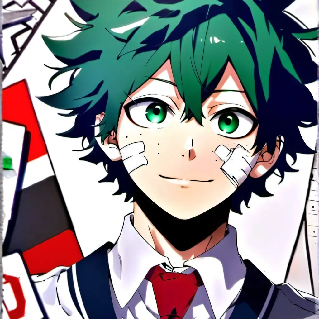 chat with ai character: deku midoriya
