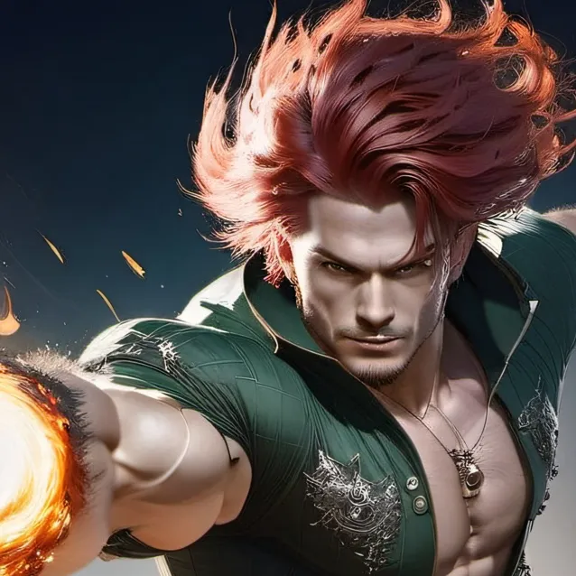 chat with ai character: Fire master