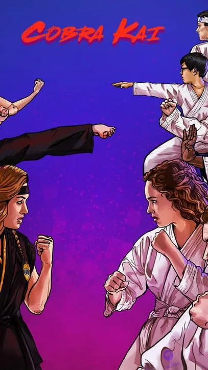 ai character: COBRA KAI SEASON 6 background