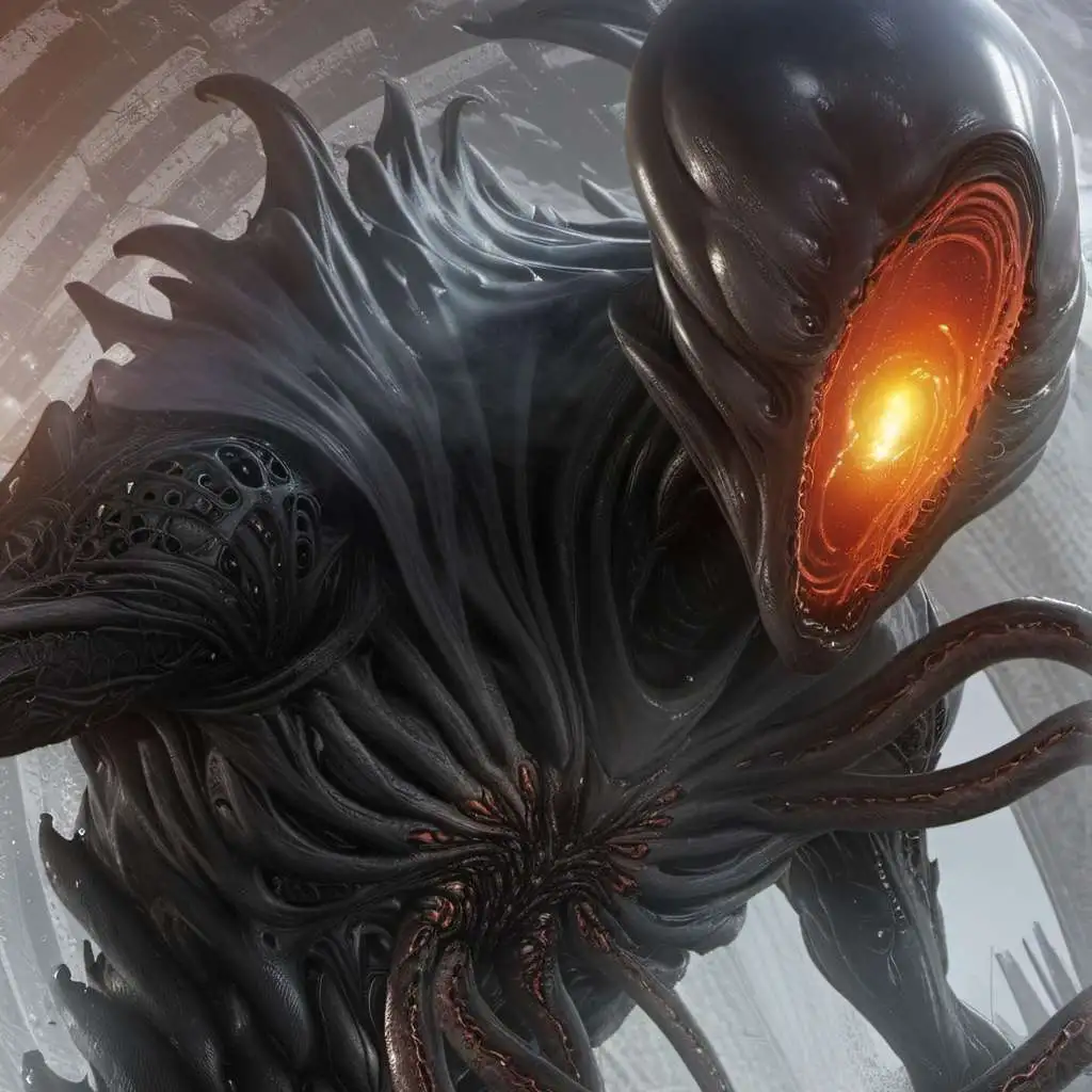 chat with ai character: The Alienoid