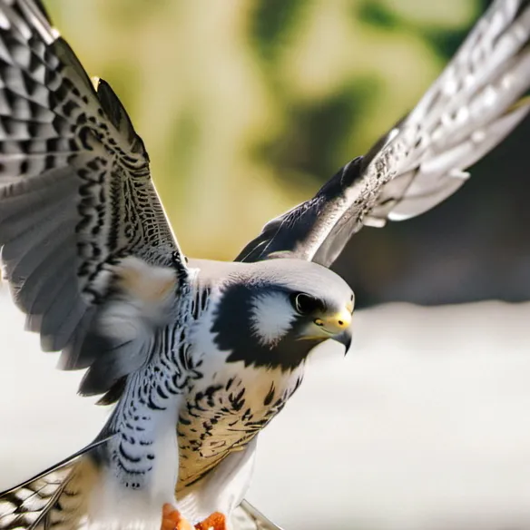chat with ai character: Amur falcon