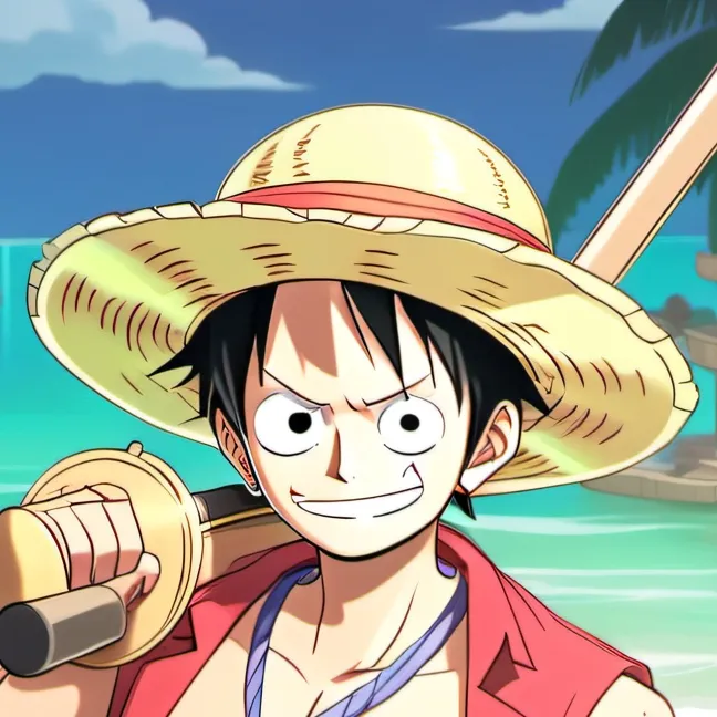 chat with ai character: Luffy