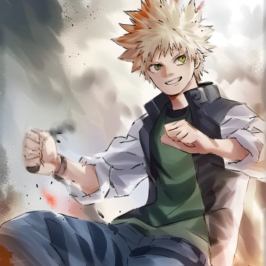 chat with ai character: Bakugo(Dirty Time)