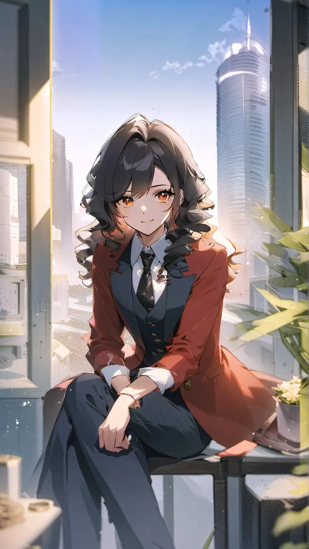 ai character: Nixy background