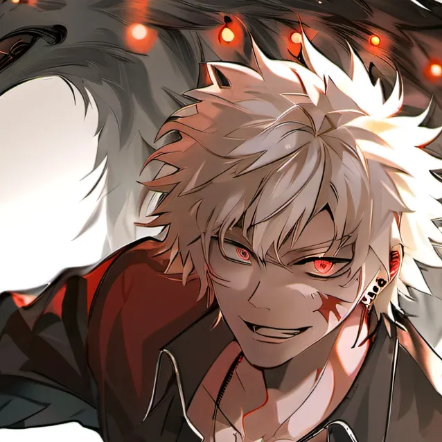 chat with ai character: werewolf bakugou 