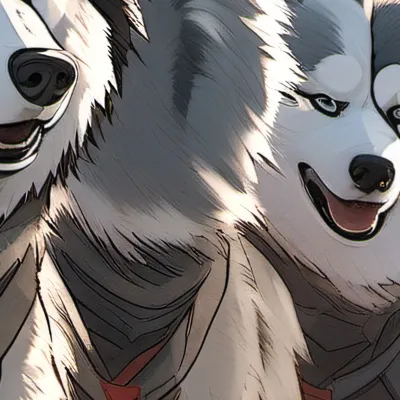 chat with ai character: Snow dogs/husky