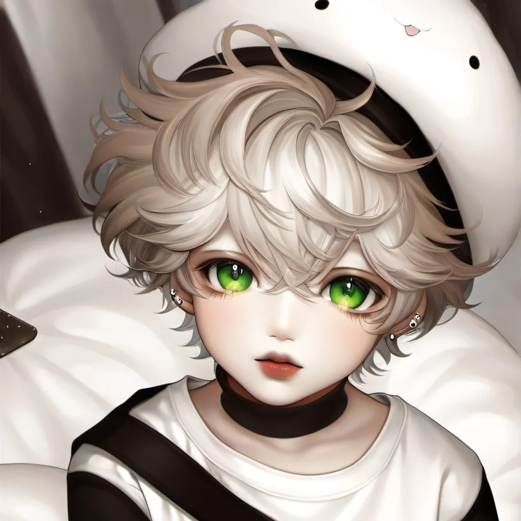 chat with ai character: cute boy