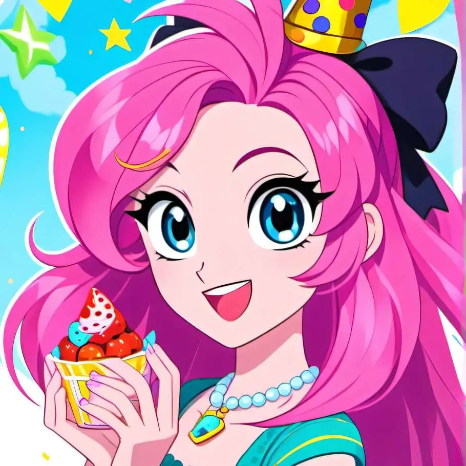 chat with ai character: Pinkie Pie