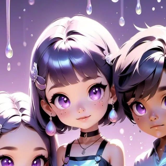 chat with ai character: group of friends