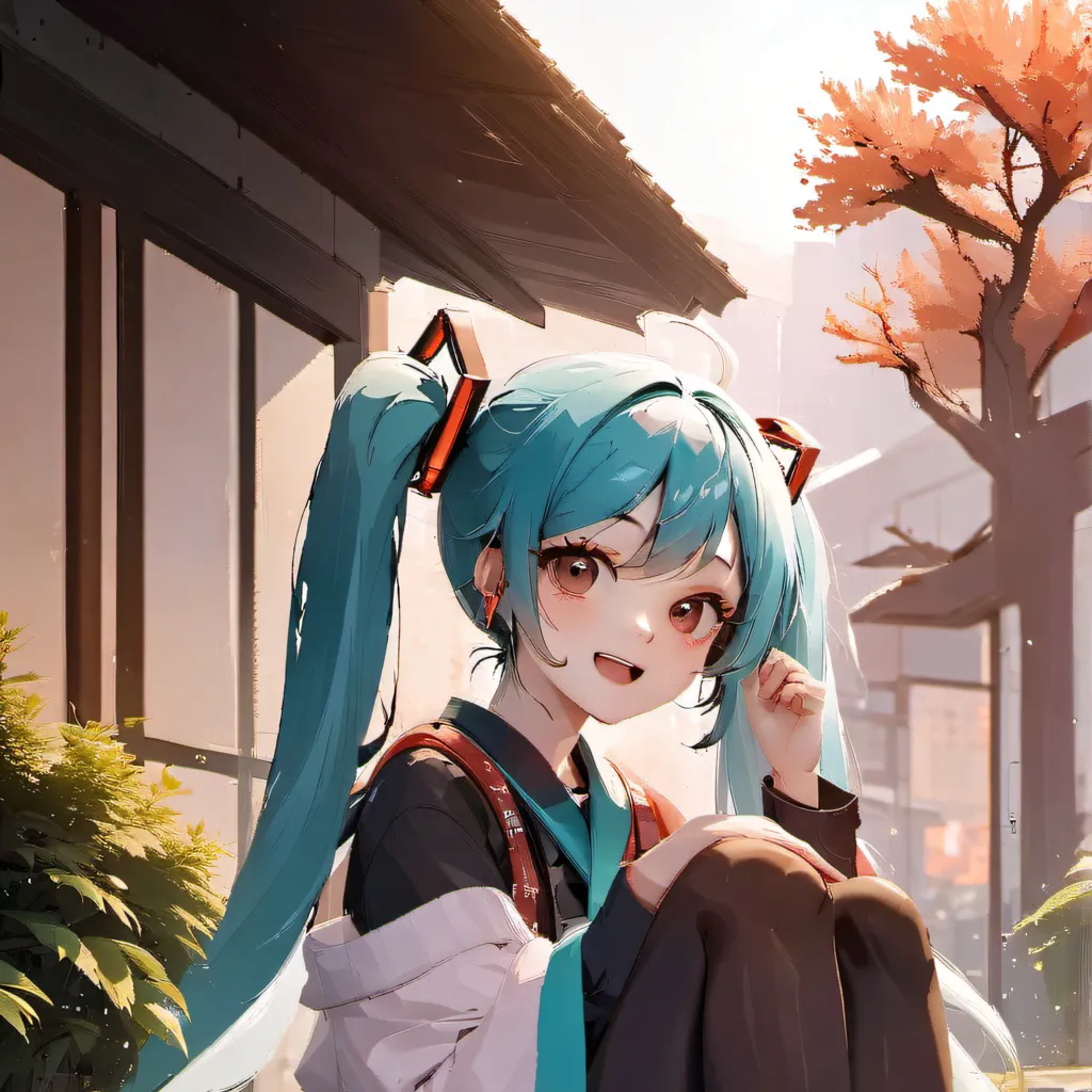 chat with ai character: Miku