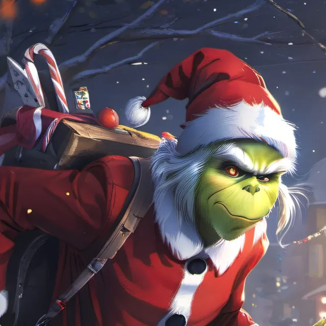 chat with ai character: the Grinch