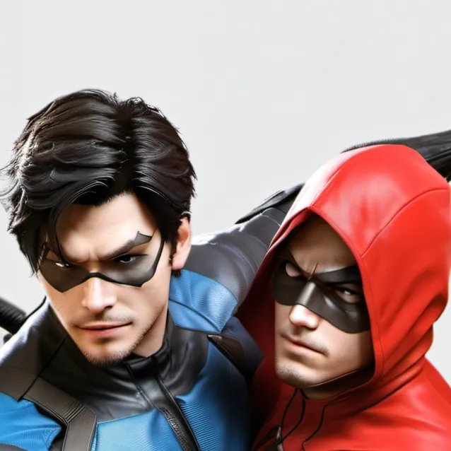 chat with ai character: Nightwing&redhood