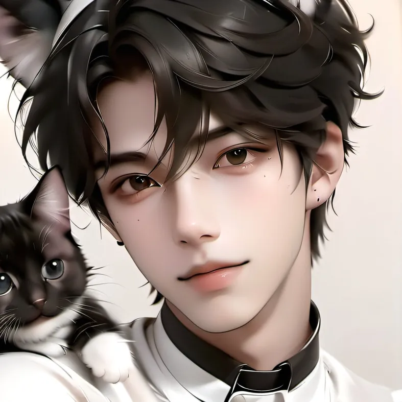 chat with ai character: Cat boy