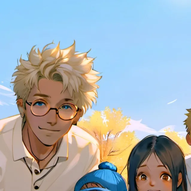 chat with ai character: golf family