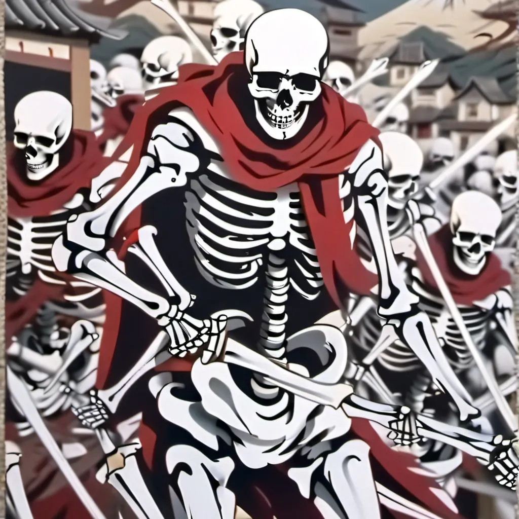 chat with ai character: Skeleton Army