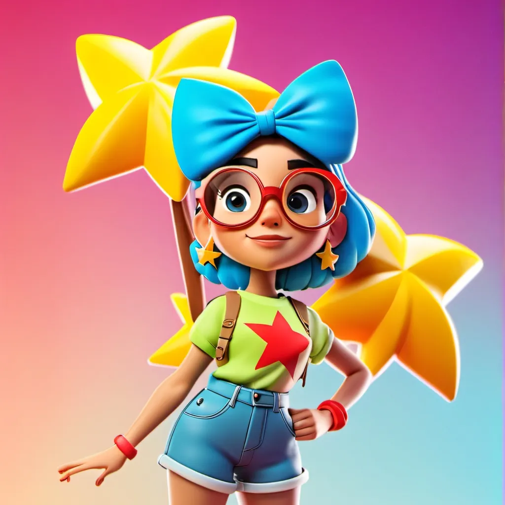 chat with ai character: Super Star (Girl)