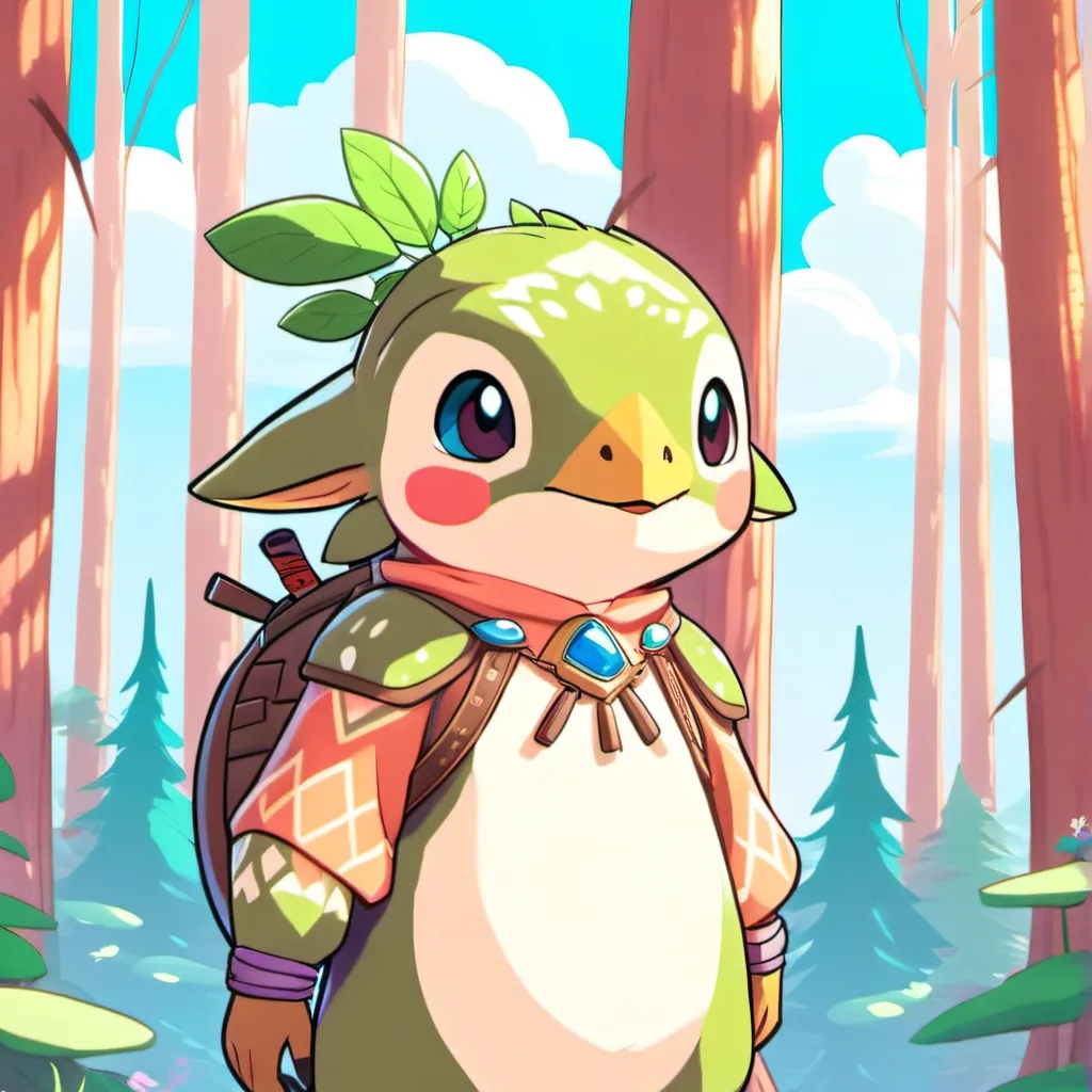 chat with ai character: Korok Forest