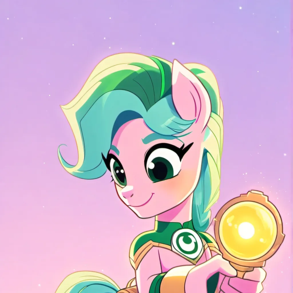 chat with ai character: Green Lantern MLP