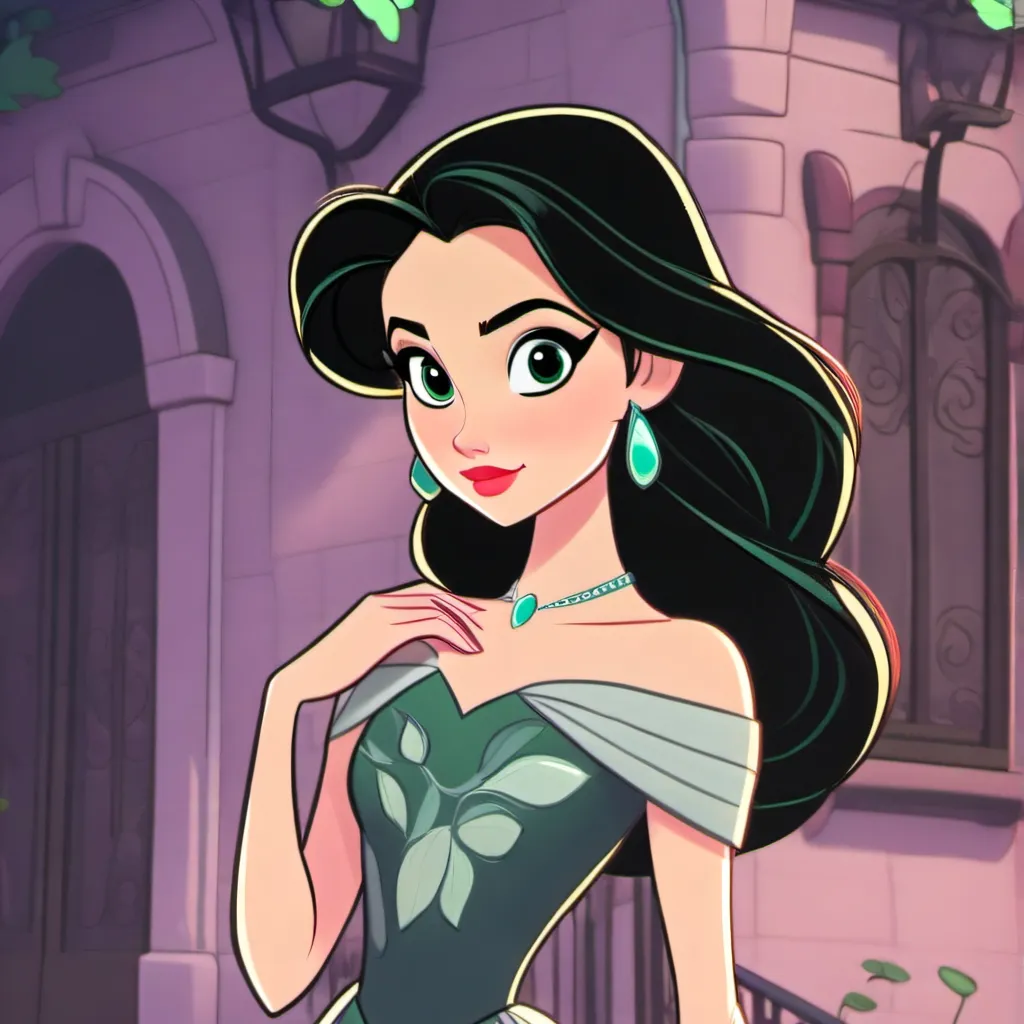 chat with ai character: Green Girl