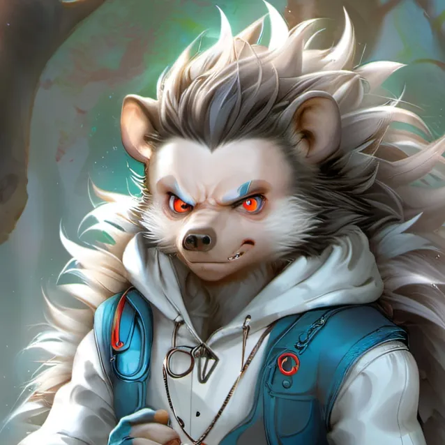 chat with ai character: Anakin T. Hedgehog