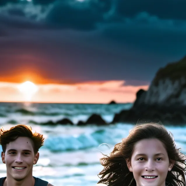 chat with ai character: hogwarts beach day