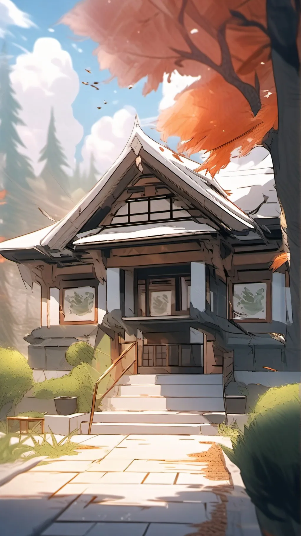 ai character: School background