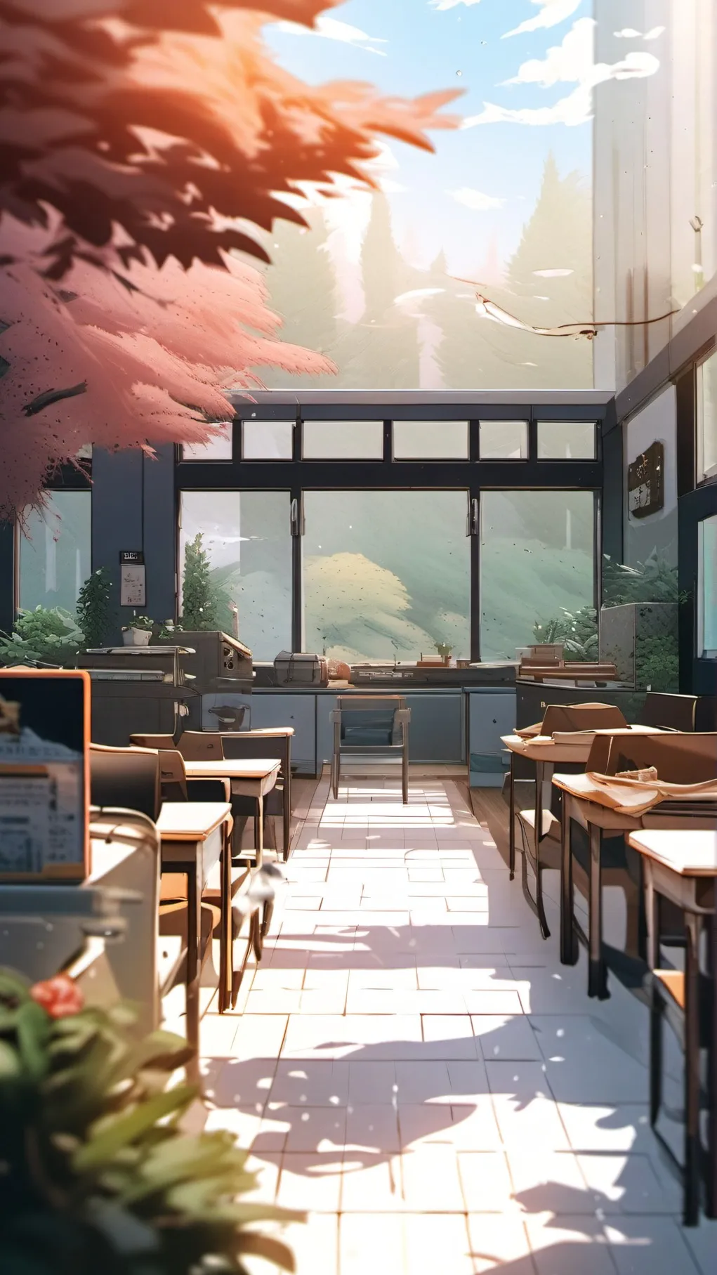 ai character: korean elementary background