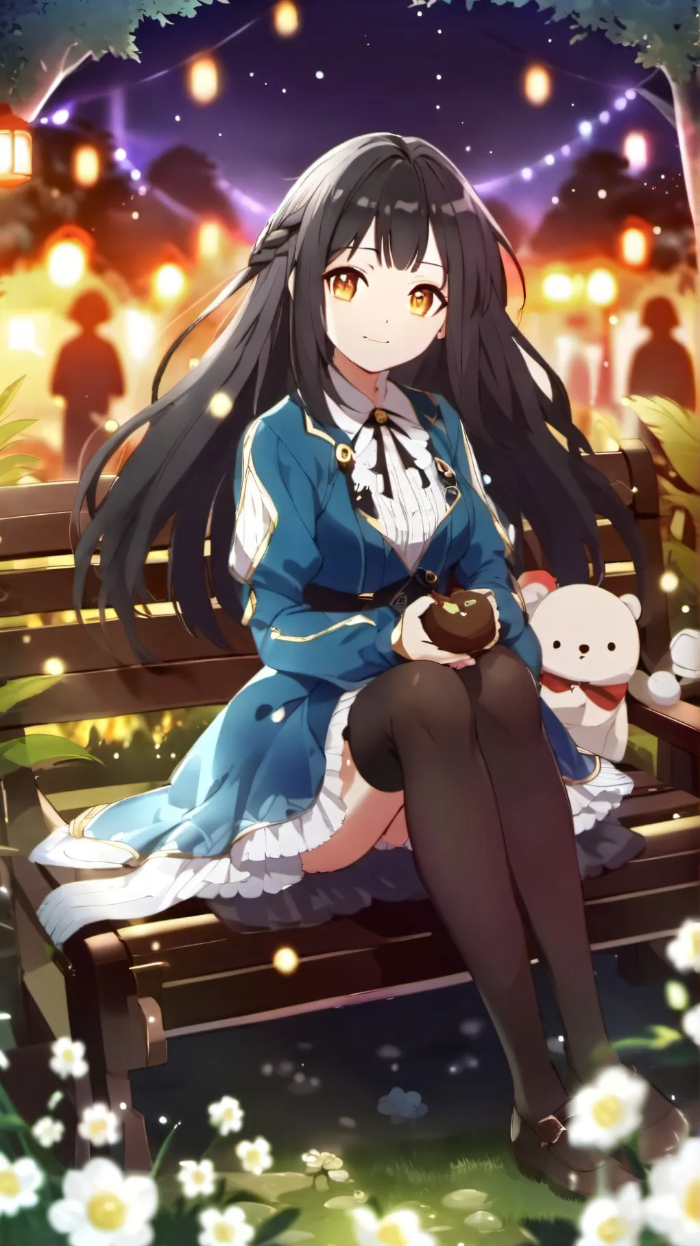 ai character: 春 background