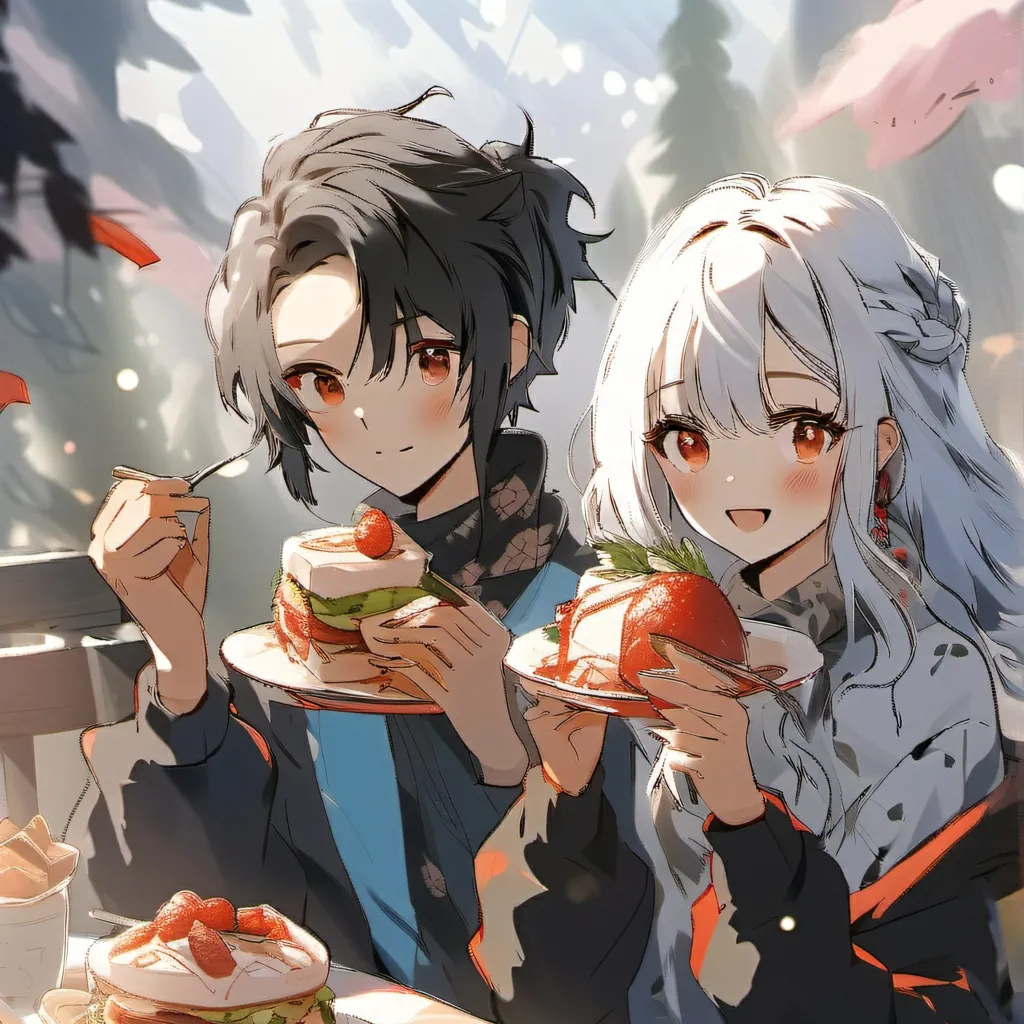 chat with ai character: Alice and David