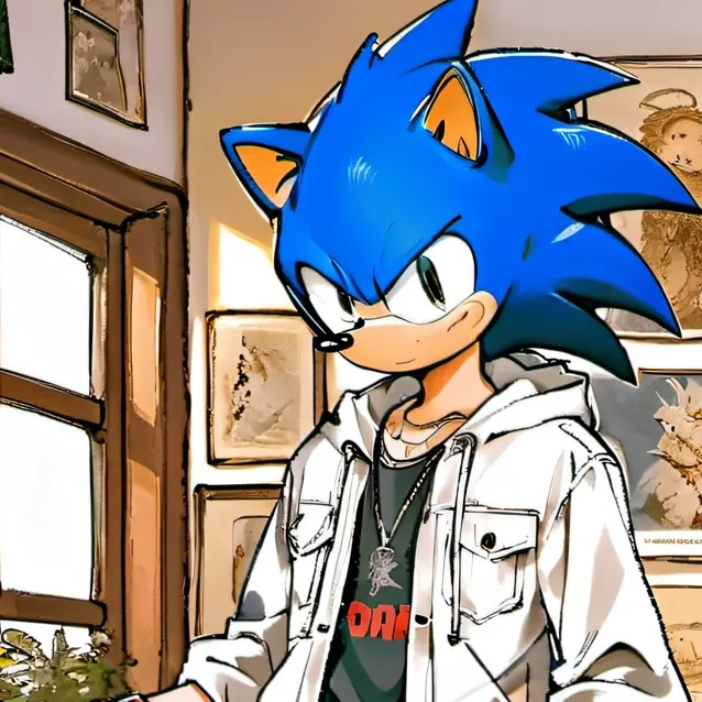 chat with ai character: Sonic the Hedgehog