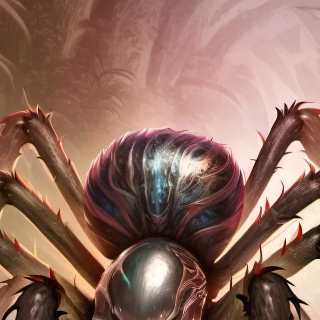 chat with ai character: spider monster
