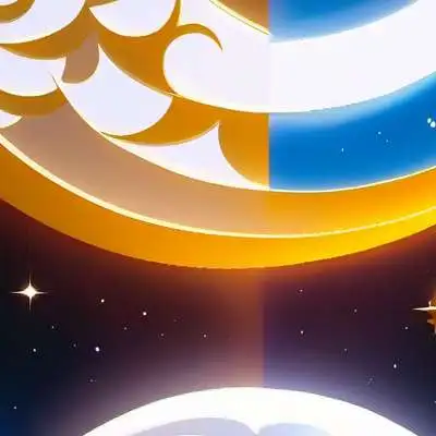 chat with ai character: Sun and moon show