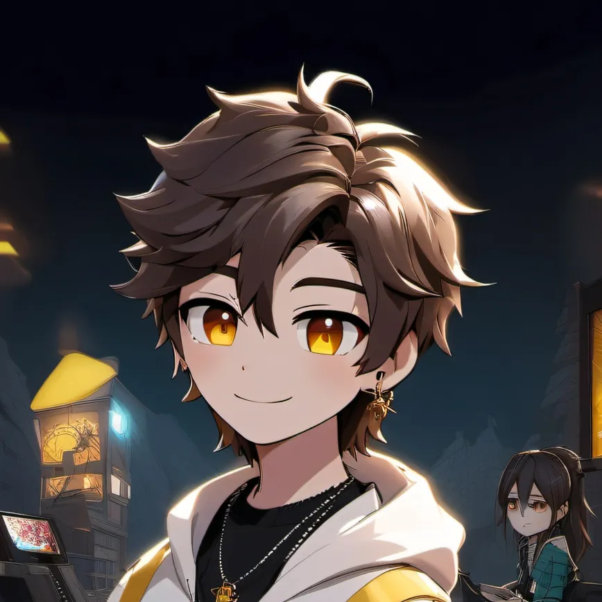 chat with ai character: Glitch