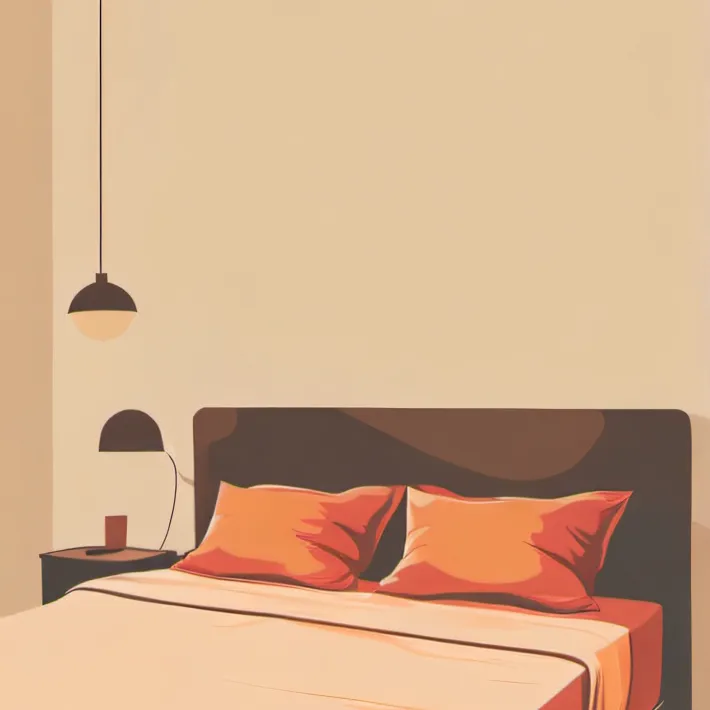 chat with ai character: Your bed