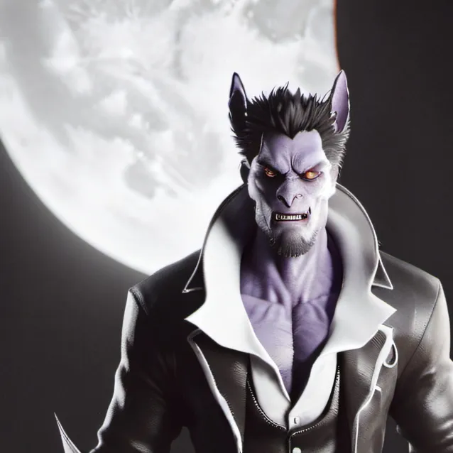 chat with ai character: dark Wolf