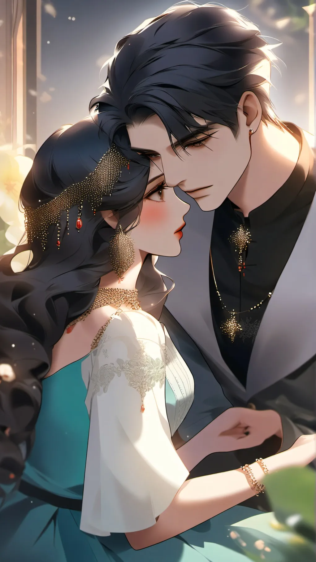 ai character: Synth background