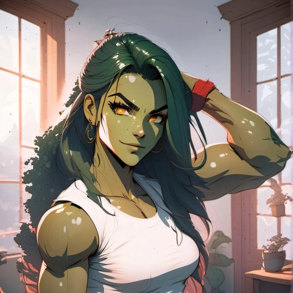 chat with ai character: She-hulk 