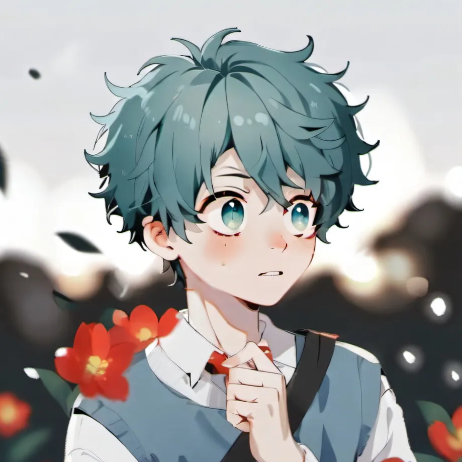 chat with ai character: 💗baby deku💗