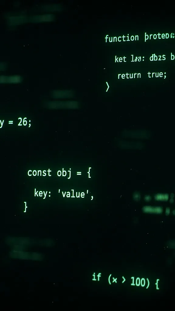 ai character: Into the Binary background