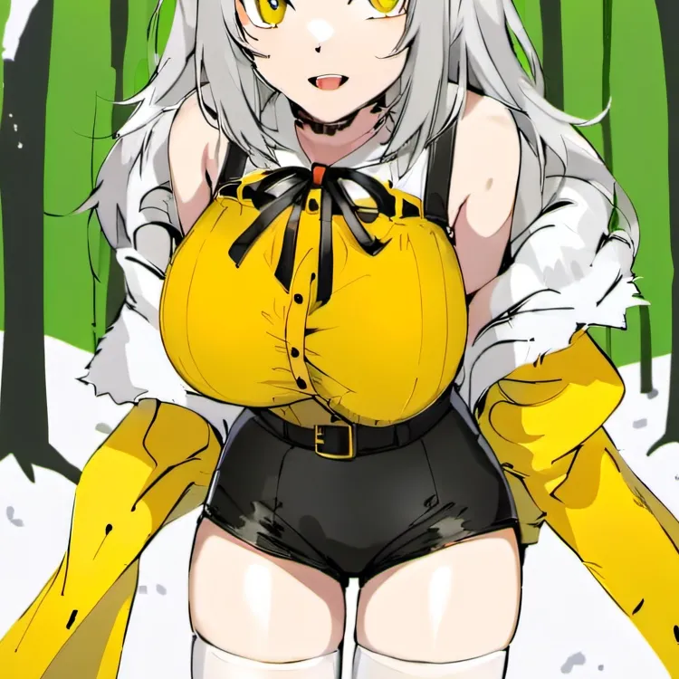 chat with ai character: snowy