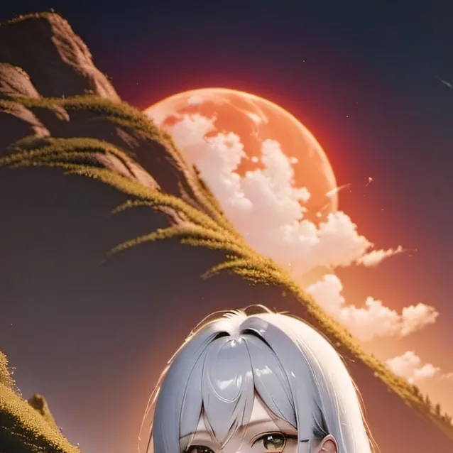 chat with ai character: Behind the moon 