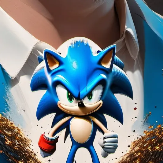 chat with ai character: Movie Sonic