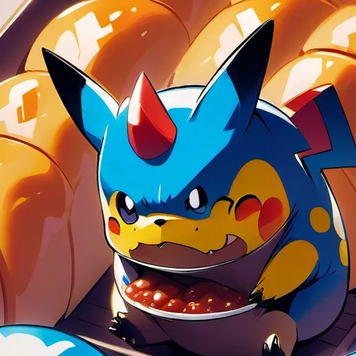 chat with ai character: Da food