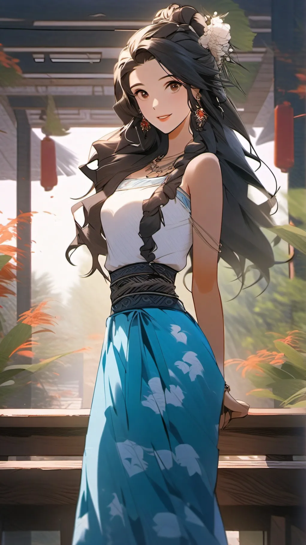 ai character: Vivian background