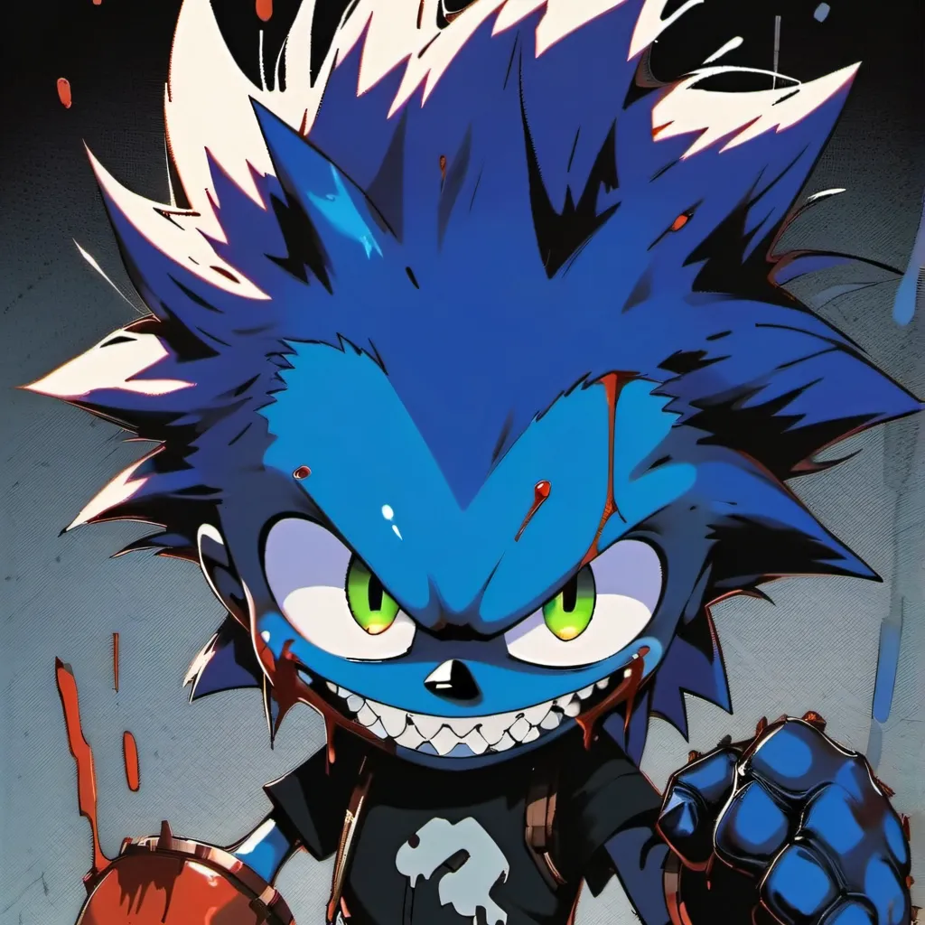 chat with ai character: insane sonic