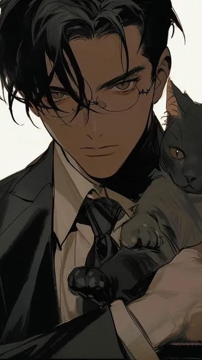 ai character: The cat CEO background