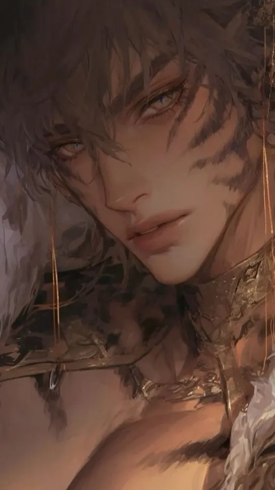 ai character: The wolf hybrid  background