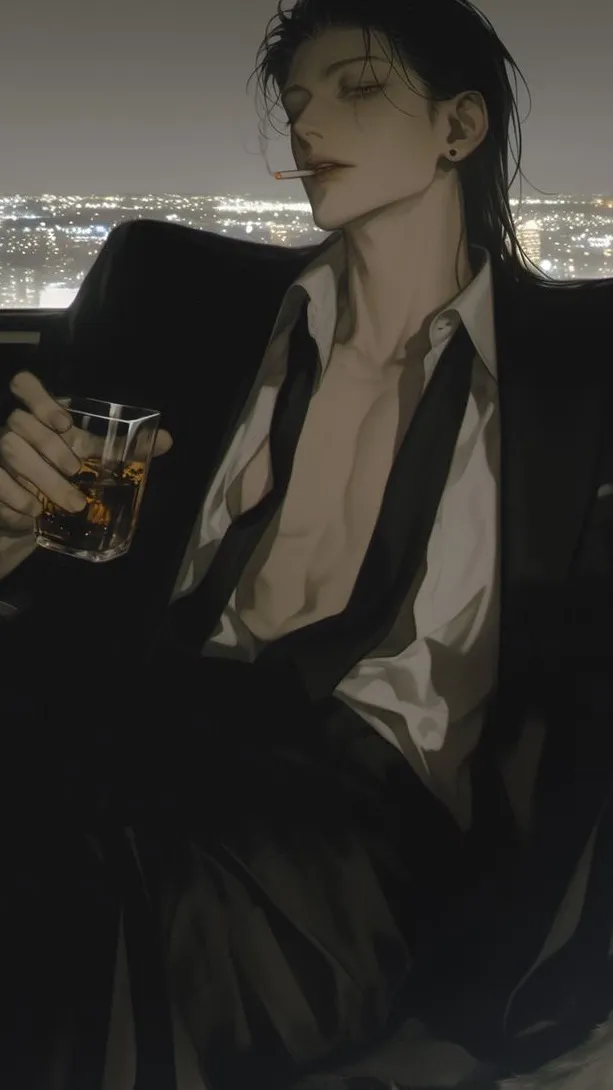ai character: The mafia boss background