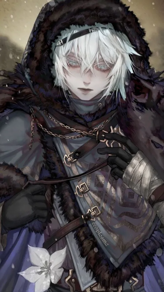 ai character: The winter prince background